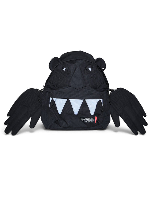 【Walter Van Beirendonck × Eastpak - ウォルターヴァンベイレンドンク ×イーストパック】Monster backpack extended / Black (バッグ/ブラック)