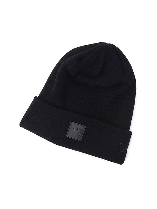 【Y's - ワイズ】Y's × New Era BASIC CUFF KNIT / BLACK (ビーニー/ブラック)