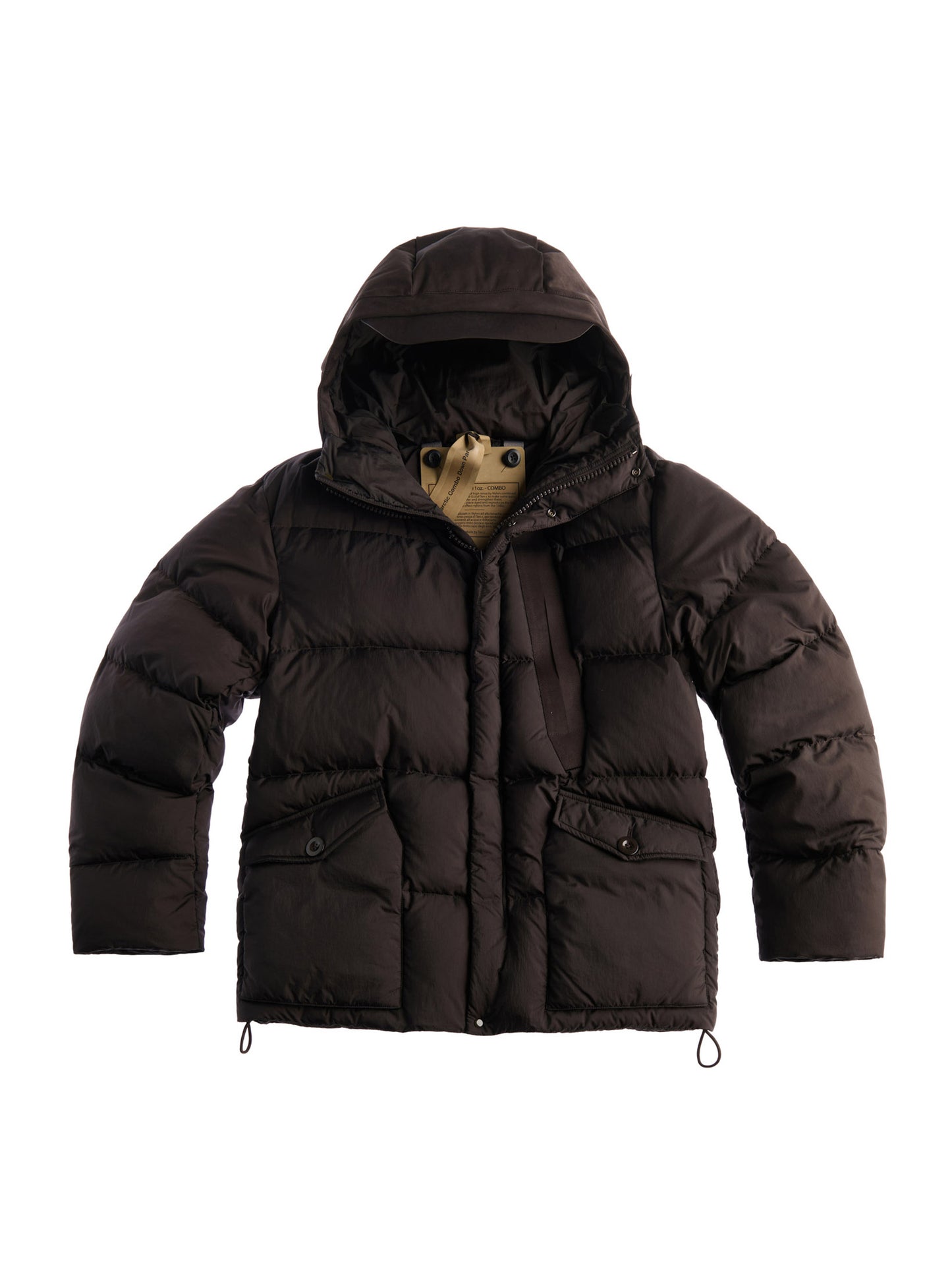 【Ten c- テンシー】ANTARCTIC COMBO DOWN PARKA / TURKISH COFFEE(アウター/ターキッシュコーヒー)