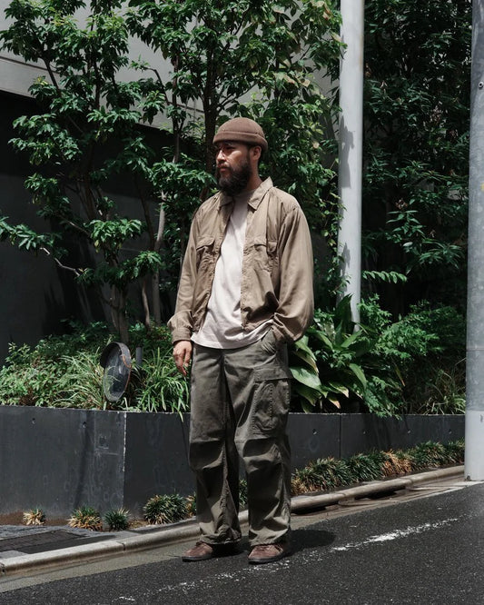 【ANACHRONORM - アナクロノーム】FADED CARGO EASY PANTS / OLIVE (パンツ/オリーブ)