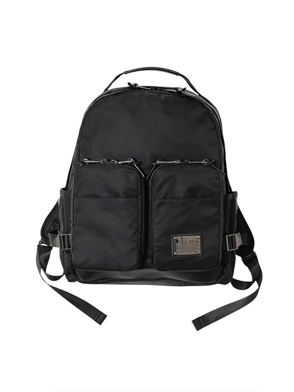 【MAKAVELIC - マキャべリック】ESSENTIAL DAYPACK / BLACK (バッグ/ブラック)