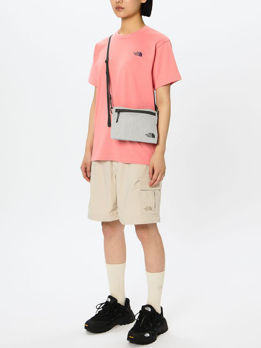 【THE NORTH FACE -ザ ノースフェイス】RAFTER SHOULDER POUCH S SP / TIN GREY(ショルダーポーチ/グレー)