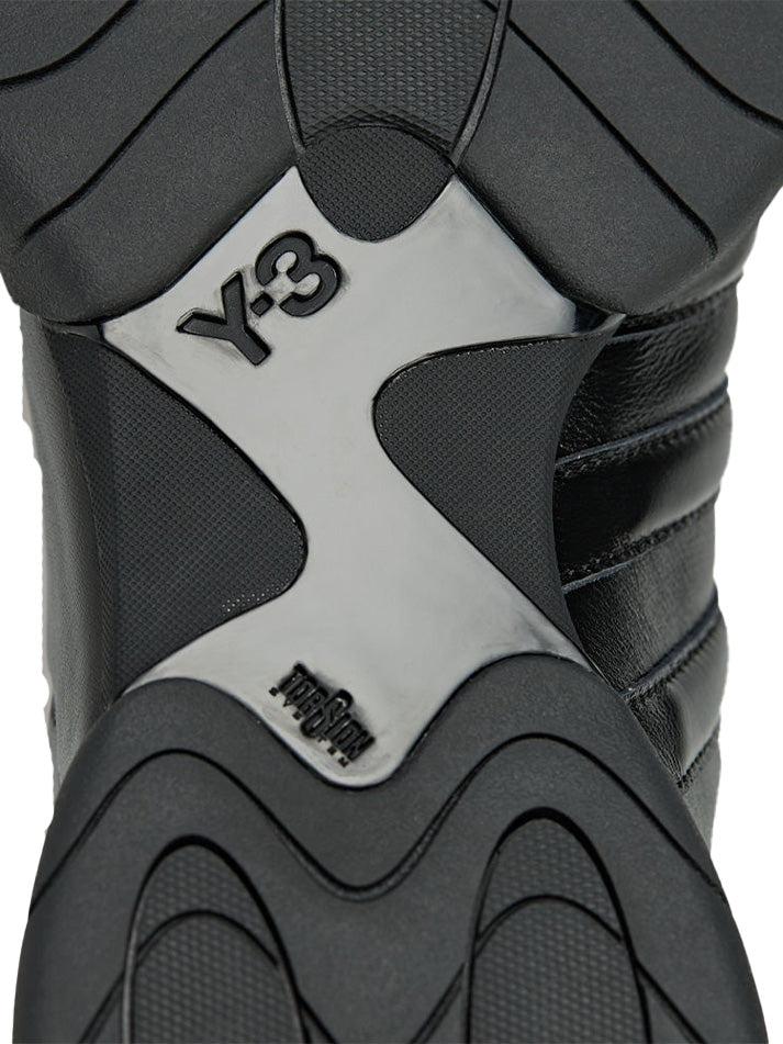 【Y-3 -ワイスリー】Y-3 REGU LEATHER/BLACK(シューズ/ブラック)