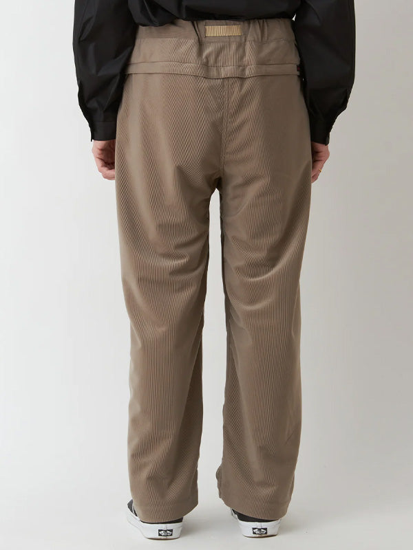 【White Mountaineering - ホワイトマウンテニアリング】WM × GRAMICCI CORDUROY 3 TUCK PANTS / BEIGE(パンツ/ベージュ)
