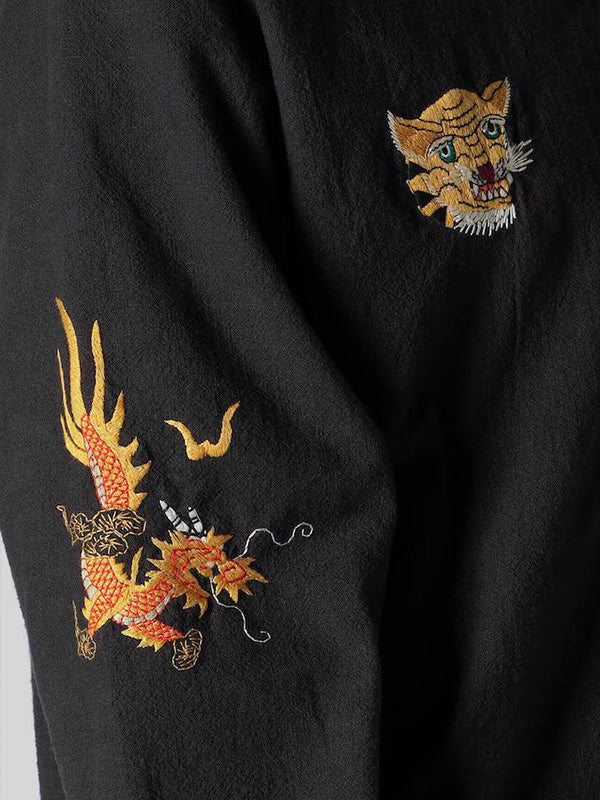 【Y's for men - ワイズフォーメン】"Y's for men × MASSES" SOUVENIR BLOUSON(ブルゾン/ブラック)