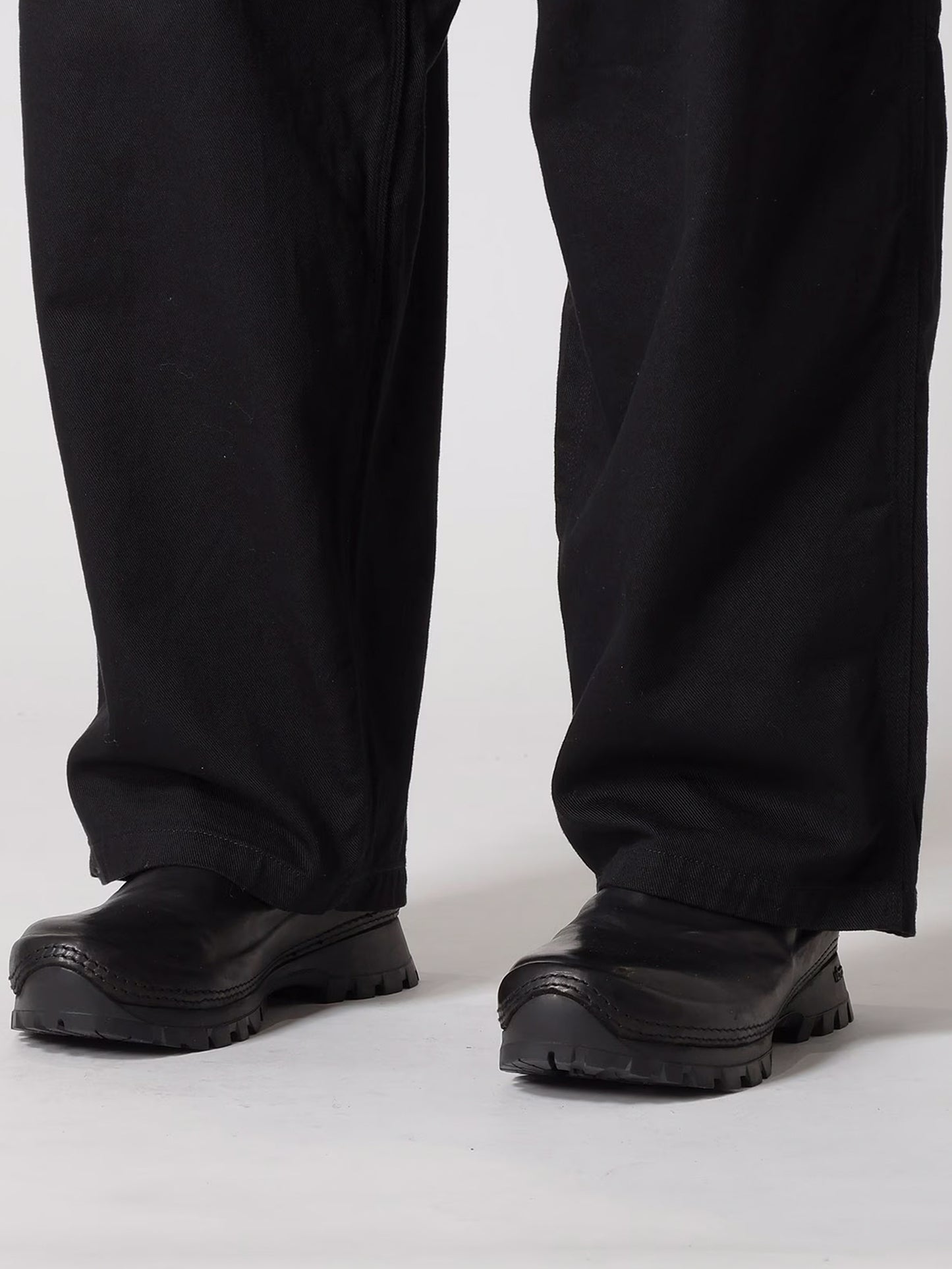 【Yohji Yamamoto POUR HOMME - ヨウジヤマモト プールオム】BS KATSURAGI 3ST PAINTER PANTS(パンツ/ブラック)