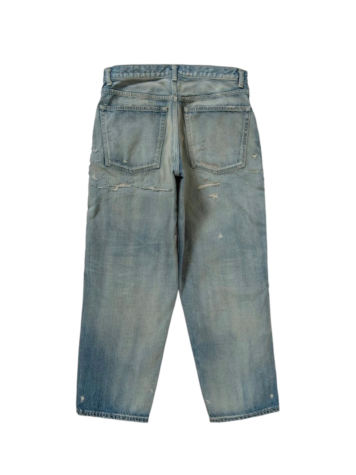 【NEXUS Ⅶ -ネクサスセブン】DAMAGED SILVER DENIM / INDIGO(デニムパンツ/インディゴ)