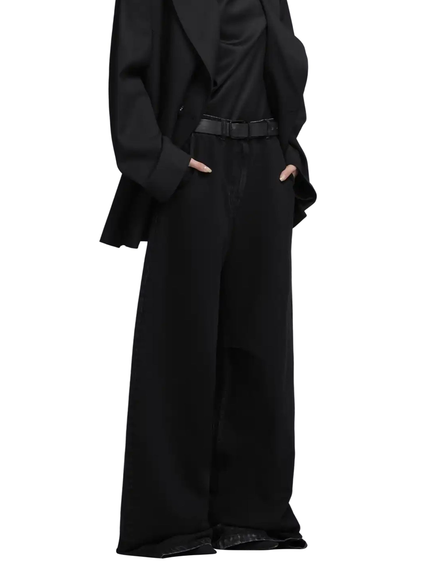 【entire studios - エンタイアスタジオ】DEM JEANS / MAGNETITE(ワイドパンツ/デニム)