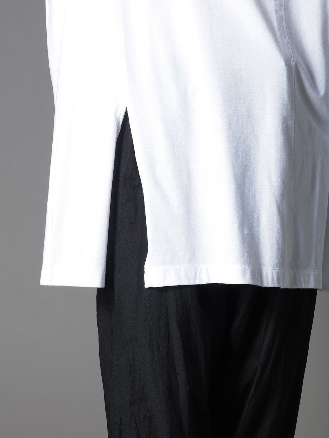 【Ground Y - グラウンドワイ】COTTON JERSEY TUCKED JUMBO T-SHIRT SHORT SLEEVES /WHITE(Tシャツ/ホワイト)