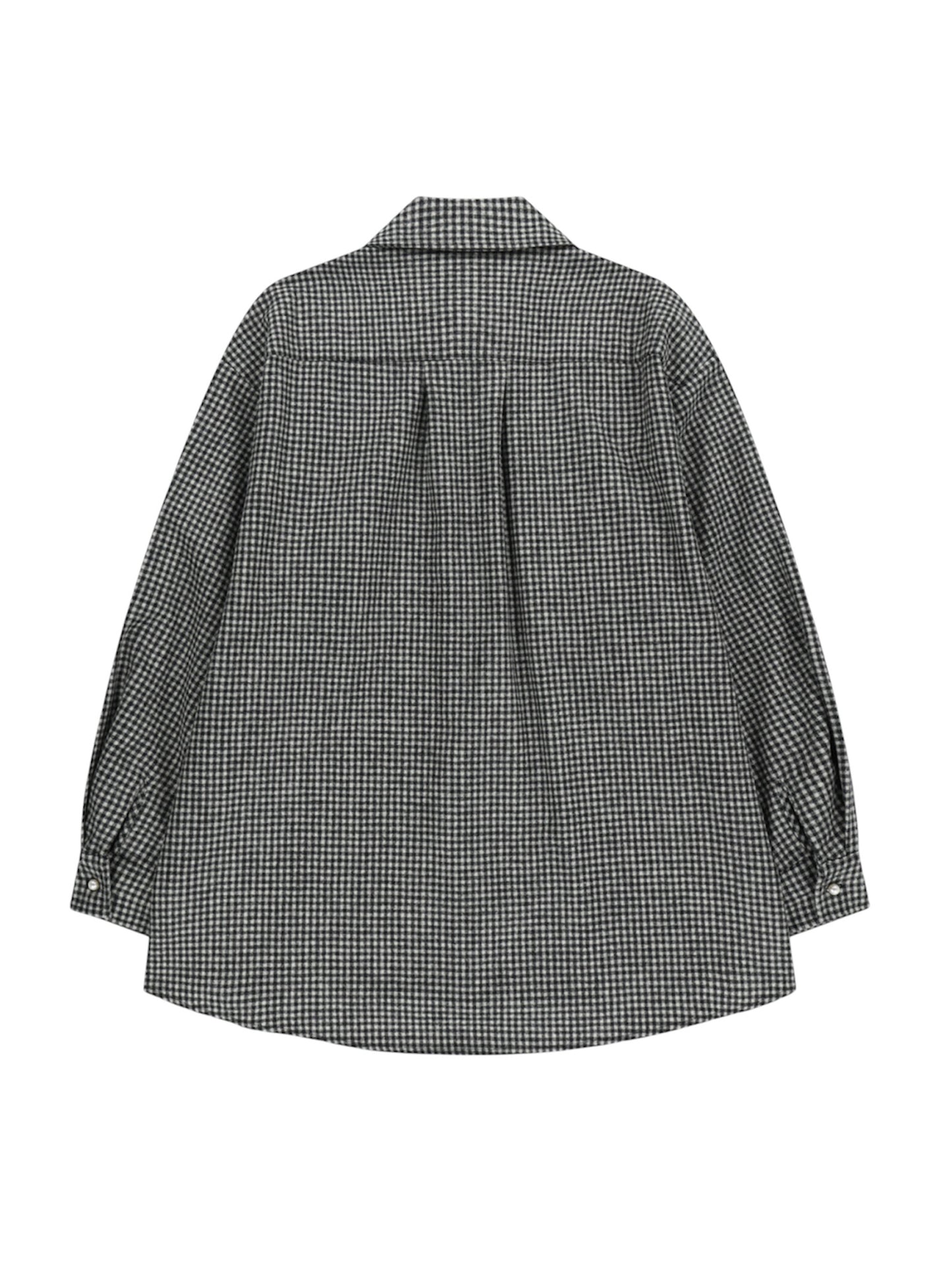 【KIMHEKIM - キムヘキム】Ariel Oversized Shirt / BLACK(シャツ/ブラック)