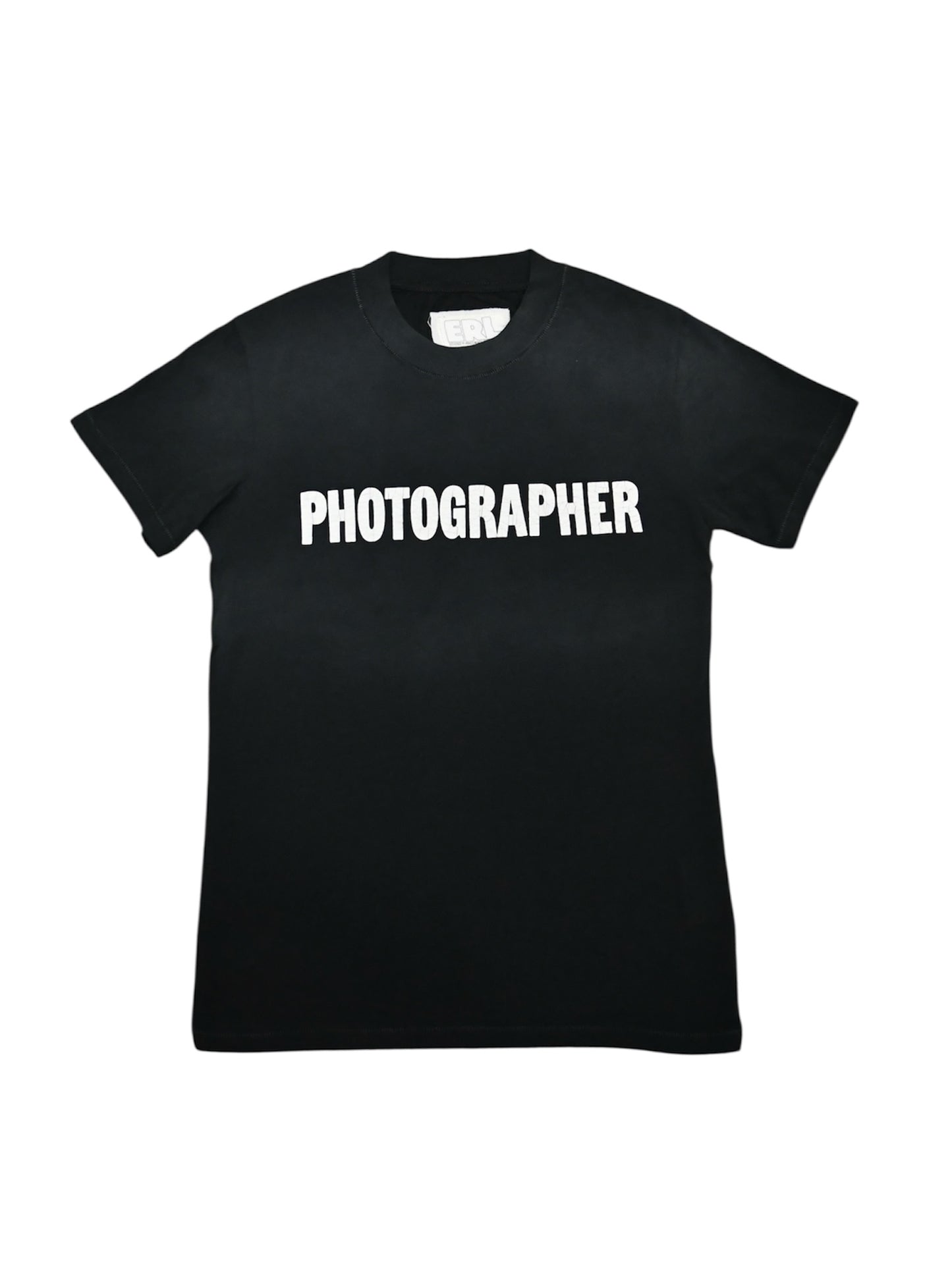 【ERL - イーアールエル】PHOTOGRAPHER S/S TEE / BLACK (Tシャツ/ブラック)
