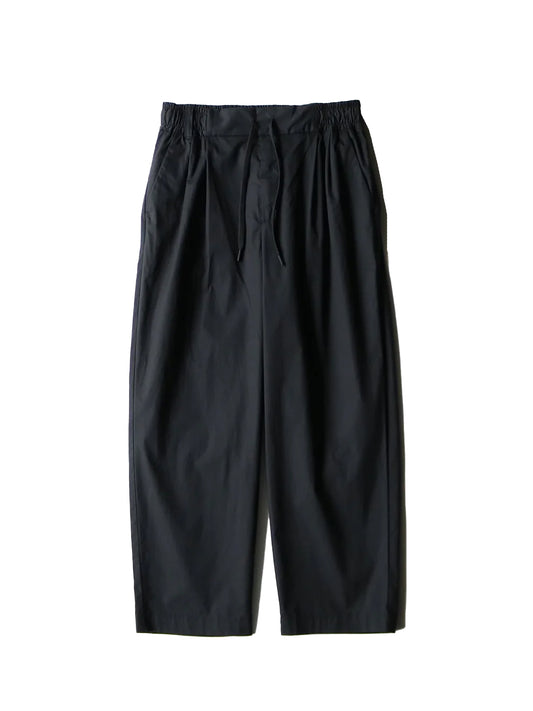 【White Mountaineering - ホワイトマウンテニアリング】2 TUCKED WIDE PANTS / BLACK (パンツ/ブラック)