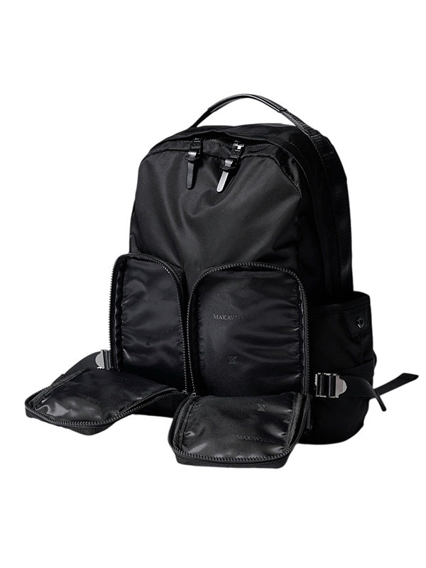 【MAKAVELIC - マキャべリック】ESSENTIAL DAYPACK / BLACK (バッグ/ブラック)