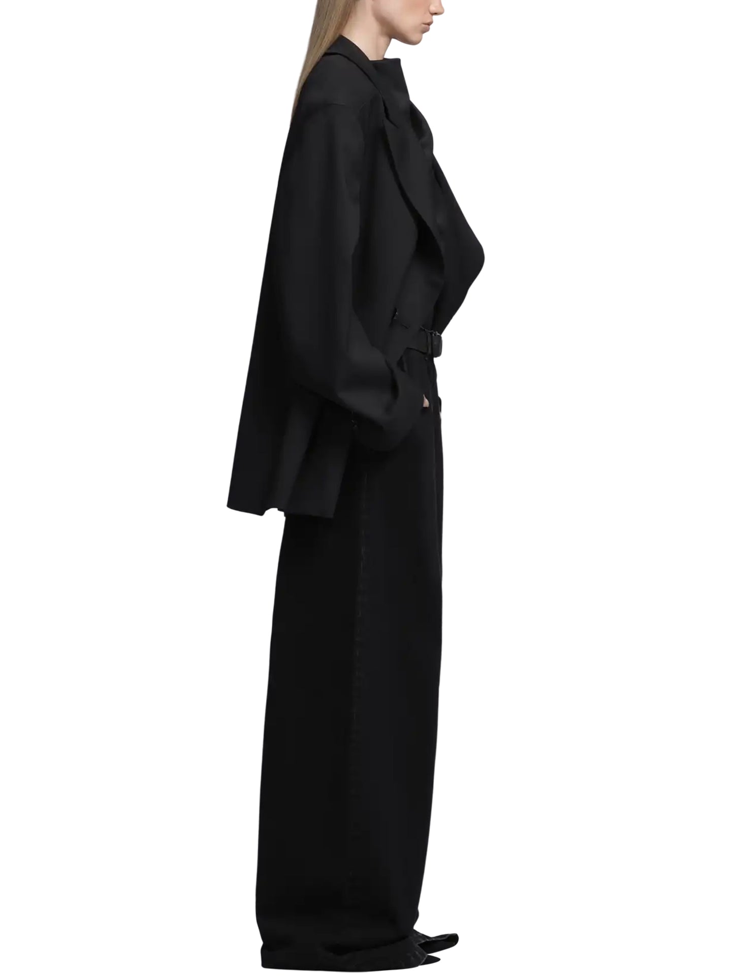 【entire studios - エンタイアスタジオ】DEM JEANS / MAGNETITE(ワイドパンツ/デニム)