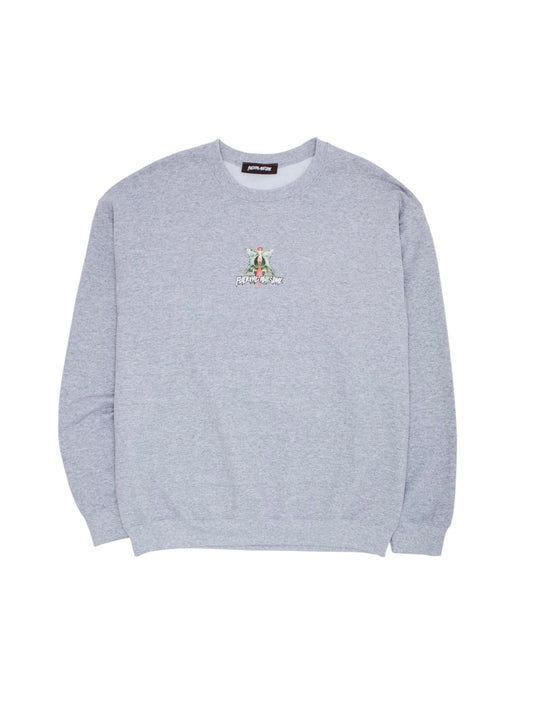 【Fucking Awesome- ファッキングオーサム】TIME BANDITS CREWNECK / HEATHER GREY(スウェット/ヘザーグレー)