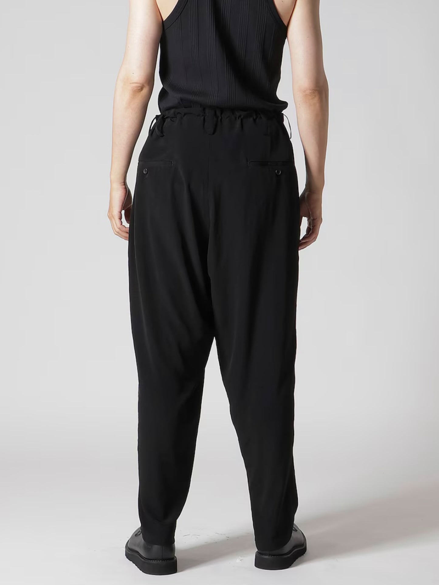 【Y's for men - ワイズフォーメン】TA TUXEDO THICK STRING PANTS(パンツ/ブラック)