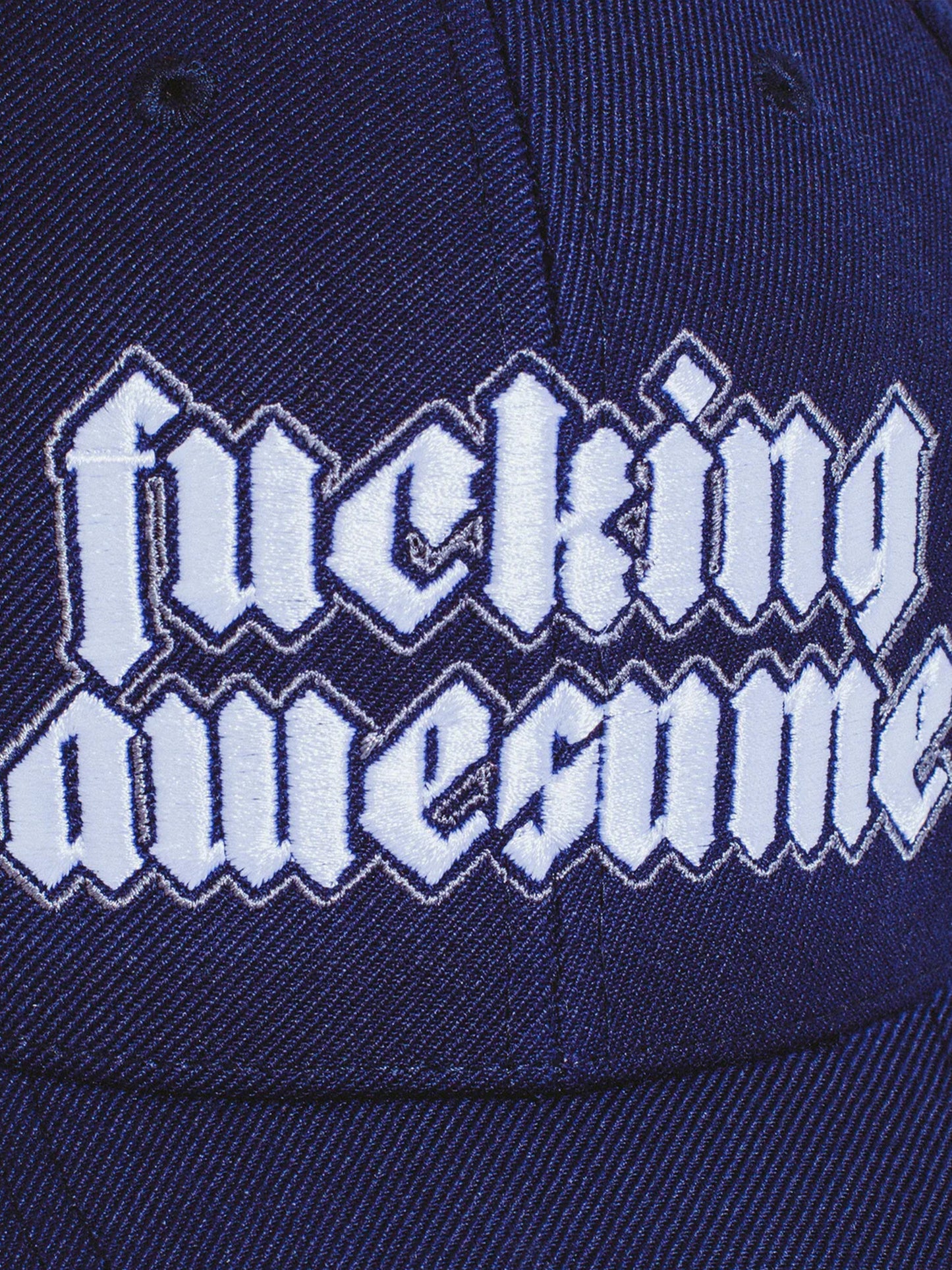 【Fucking Awesome- ファッキングオーサム】Nightmare Snapback / Navy(帽子/ネイビー)