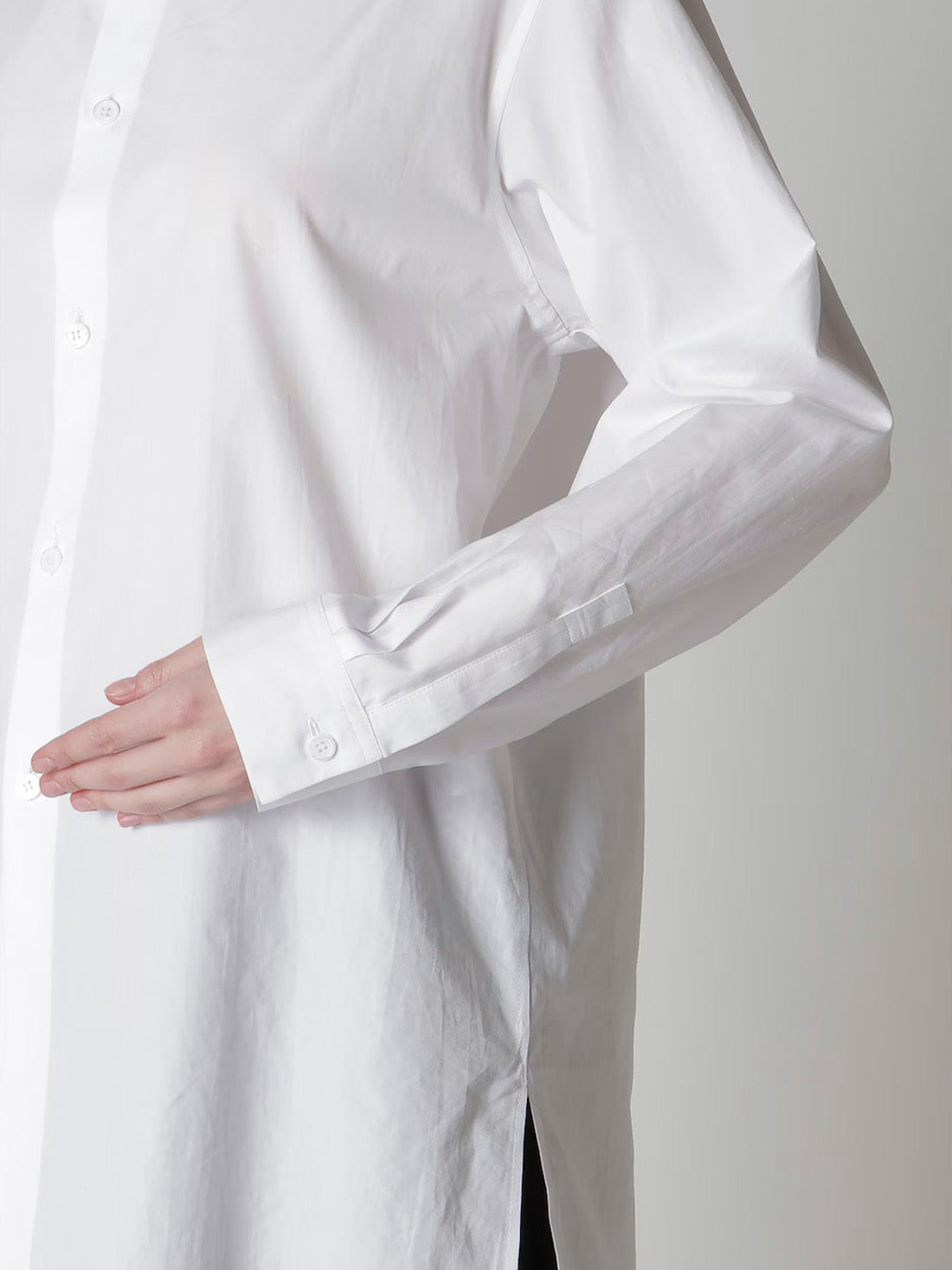 【Y's - ワイズ】100/2 BROAD SAILOR COLLAR BLOUSE /WHITE(シャツ/ホワイト)