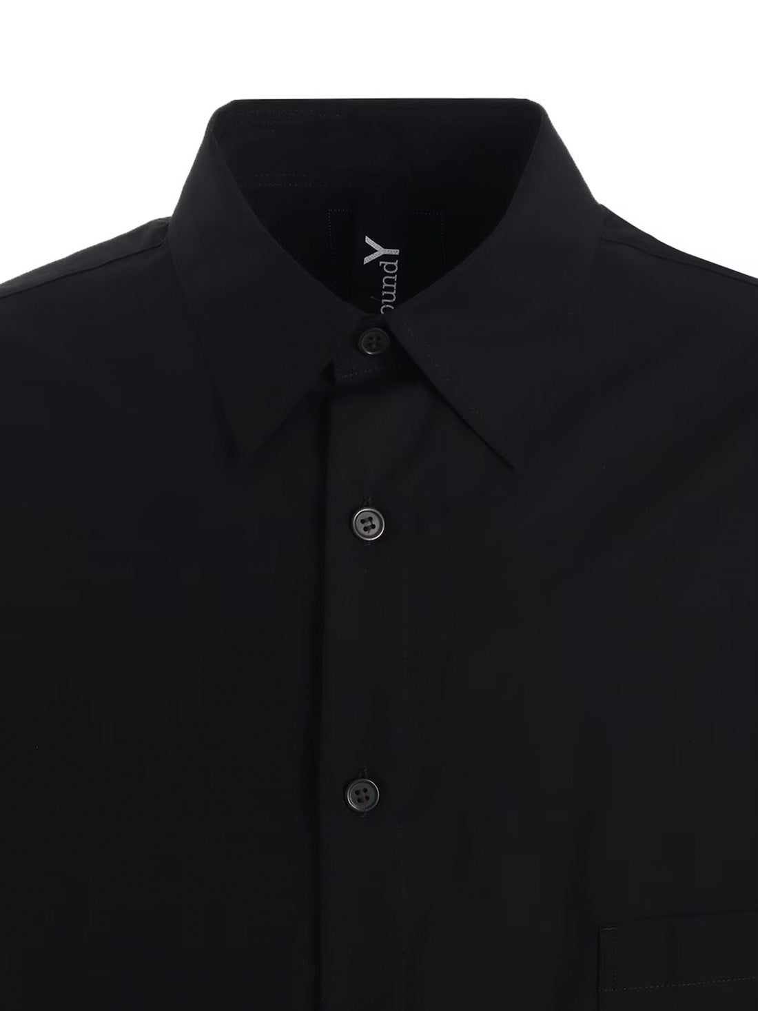 【Ground Y - グラウンドワイ】COTTON BROADCLOTH STANDARD BIG SHIRT / BLACK(シャツ/ブラック)