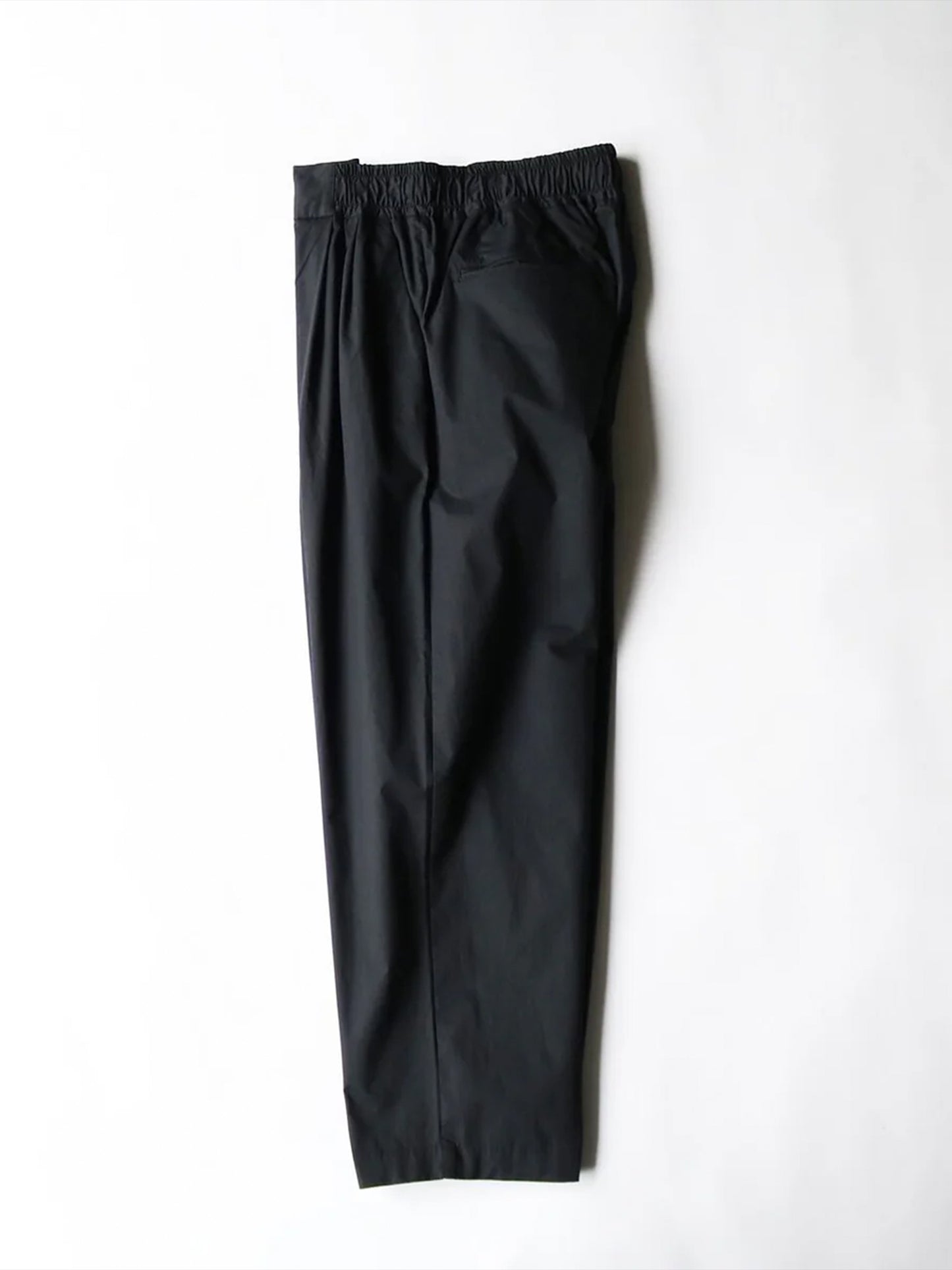 【White Mountaineering - ホワイトマウンテニアリング】2 TUCKED WIDE PANTS / BLACK (パンツ/ブラック)