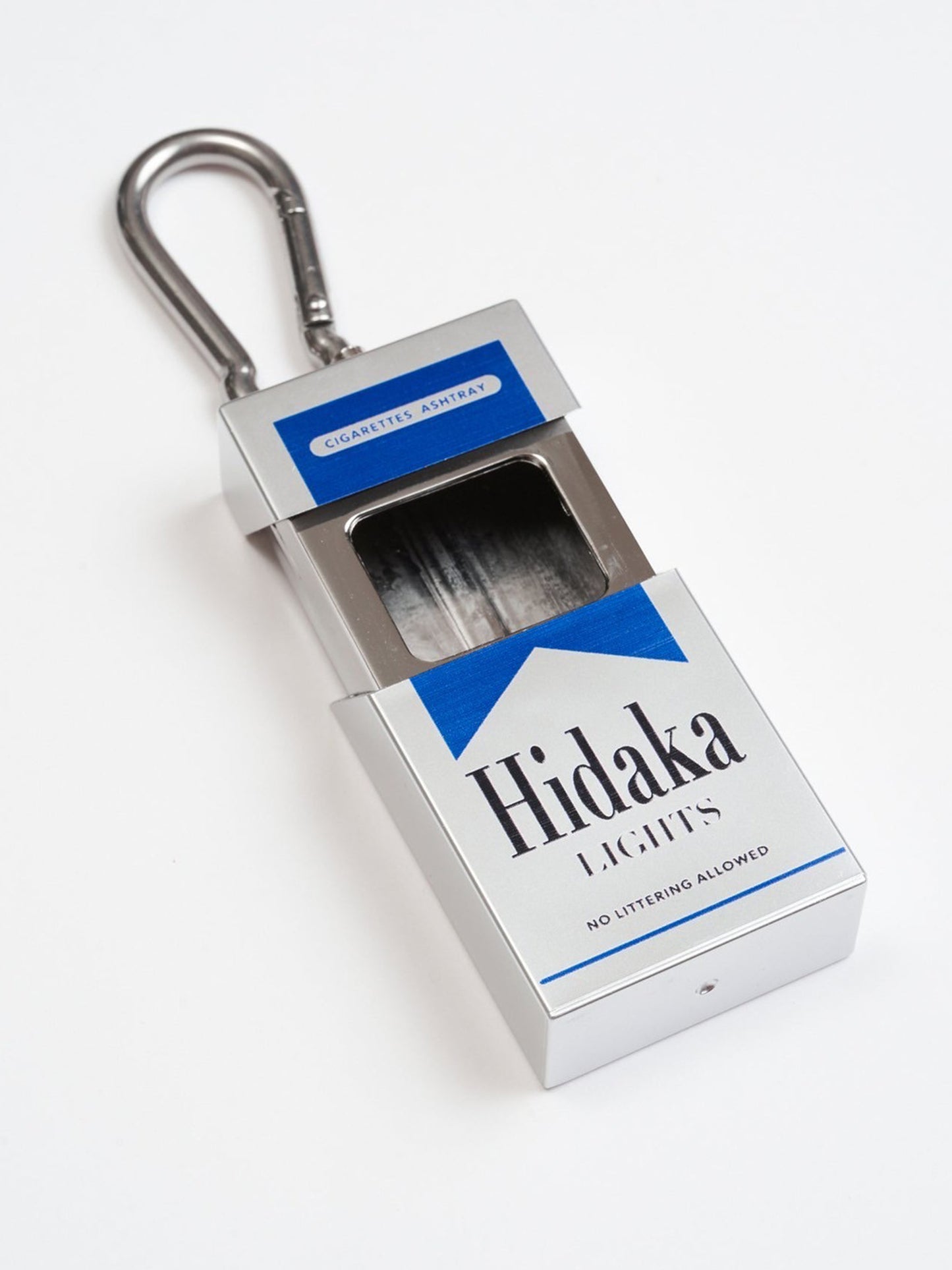 【HIDAKA - ヒダカ】 PORTABLE ASHTRAY - MARLBORO(キーホルダー/ブルー)