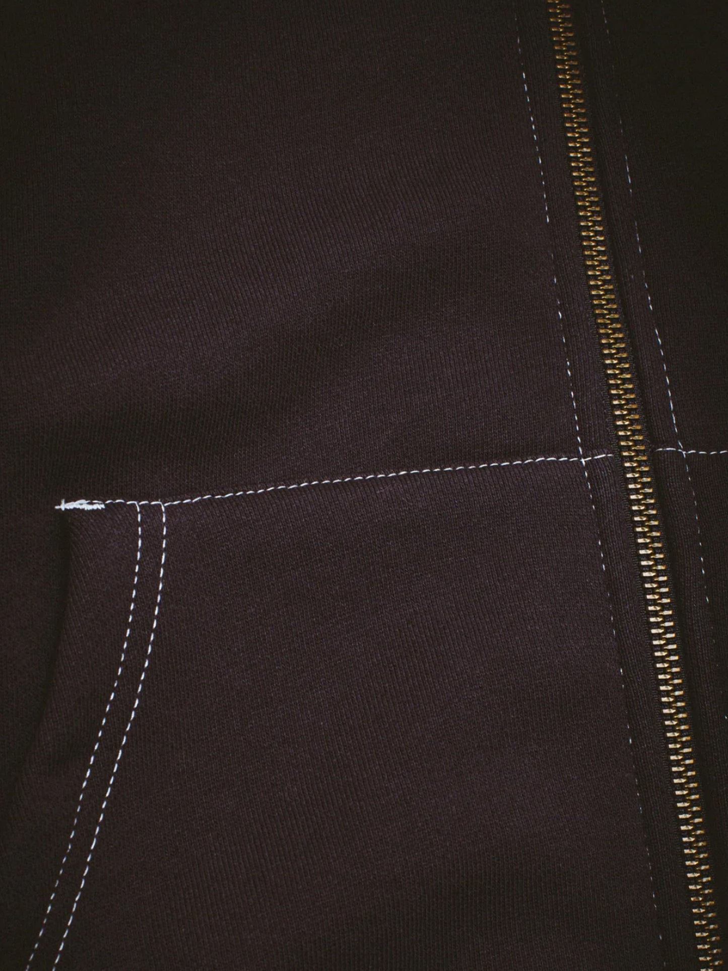 【Fucking Awesome- ファッキングオーサム】CONTRAST STITCH HOODIE / BLACK (フーディー/ブラック)