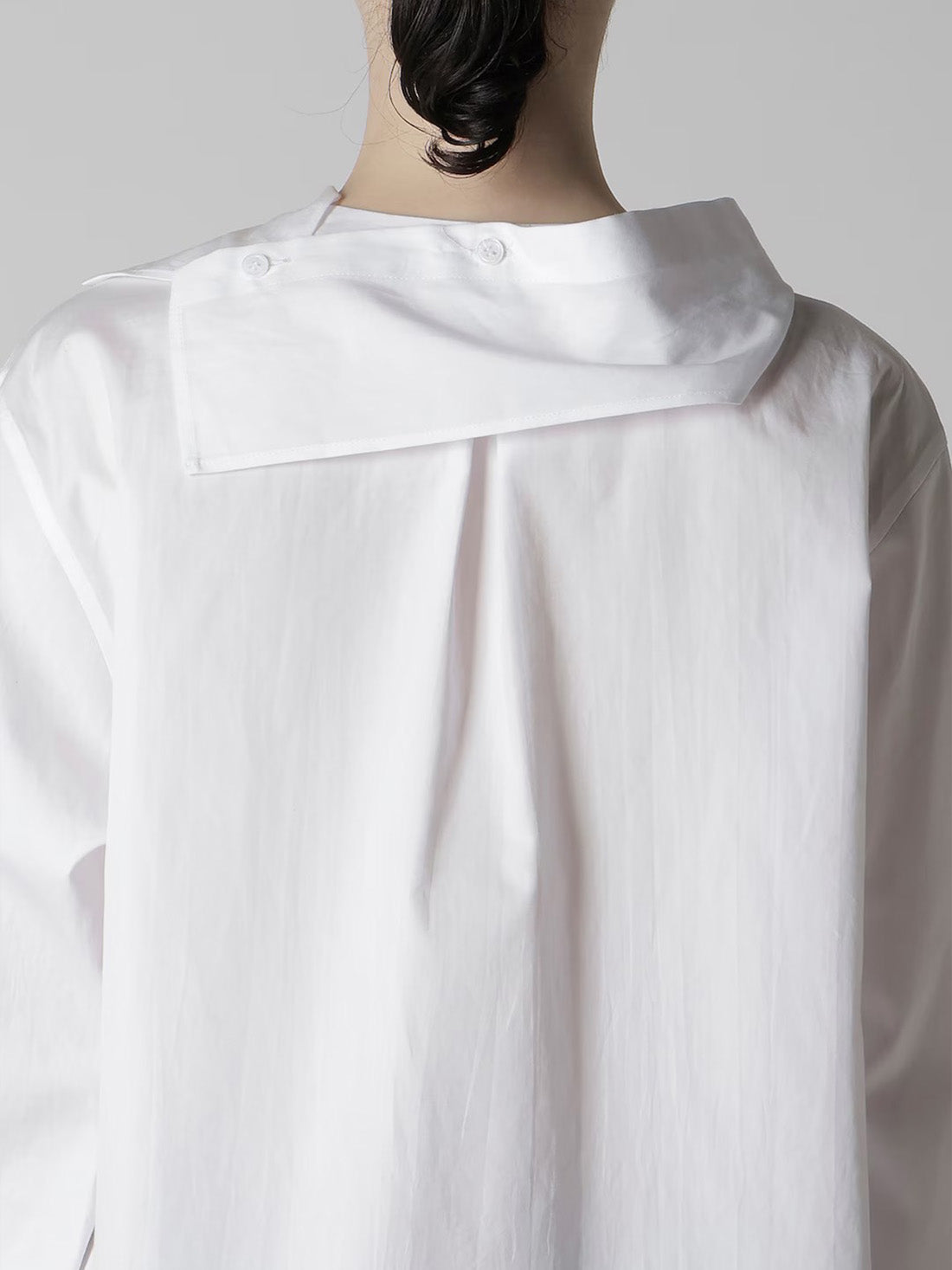 【Y's - ワイズ】100/2 BROAD SAILOR COLLAR BLOUSE /WHITE(シャツ/ホワイト)