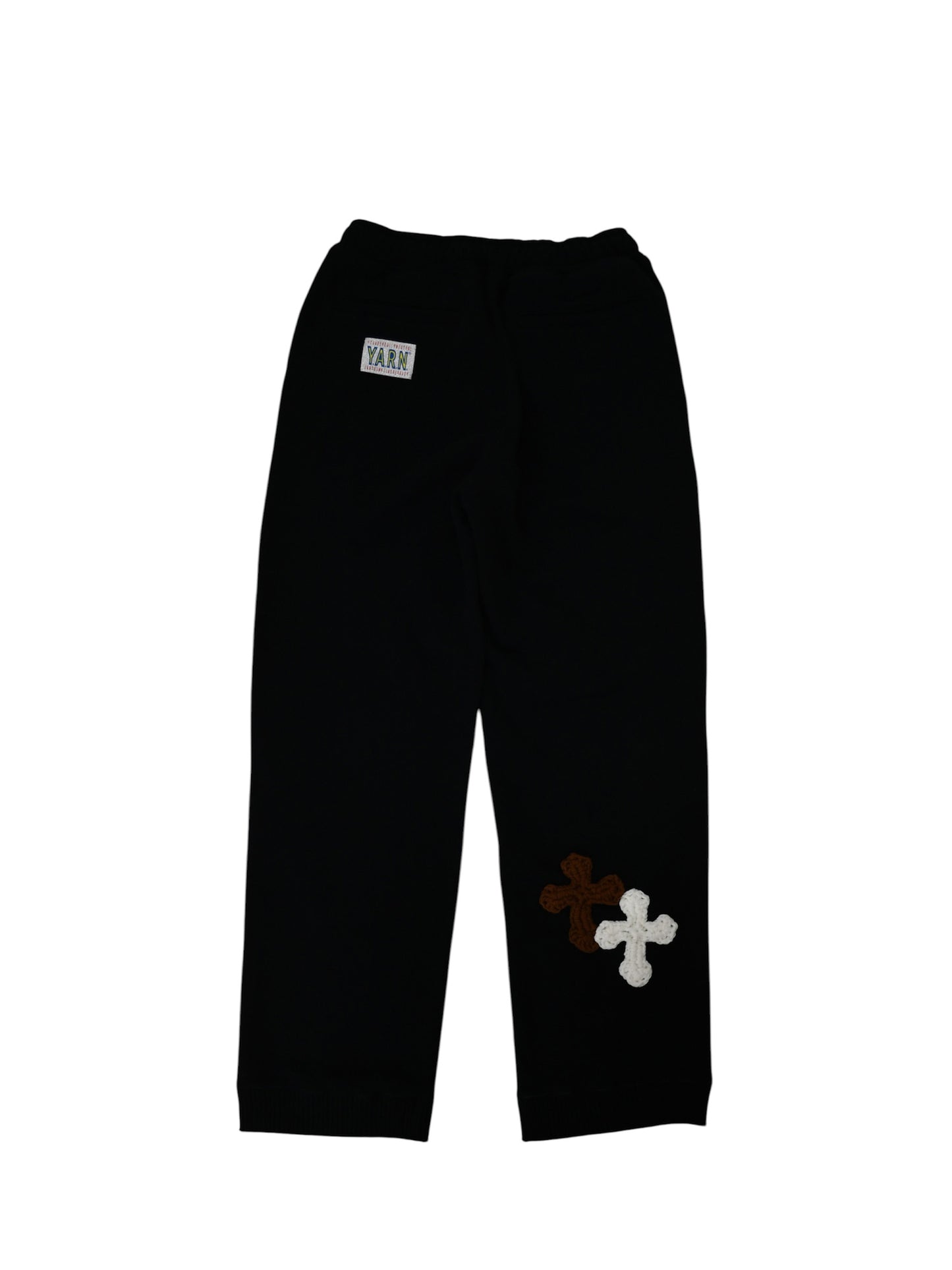 【Perfect ribs® × Y.A.R.N.】Straight Wide Pants (スウェットパンツ/ブラック)