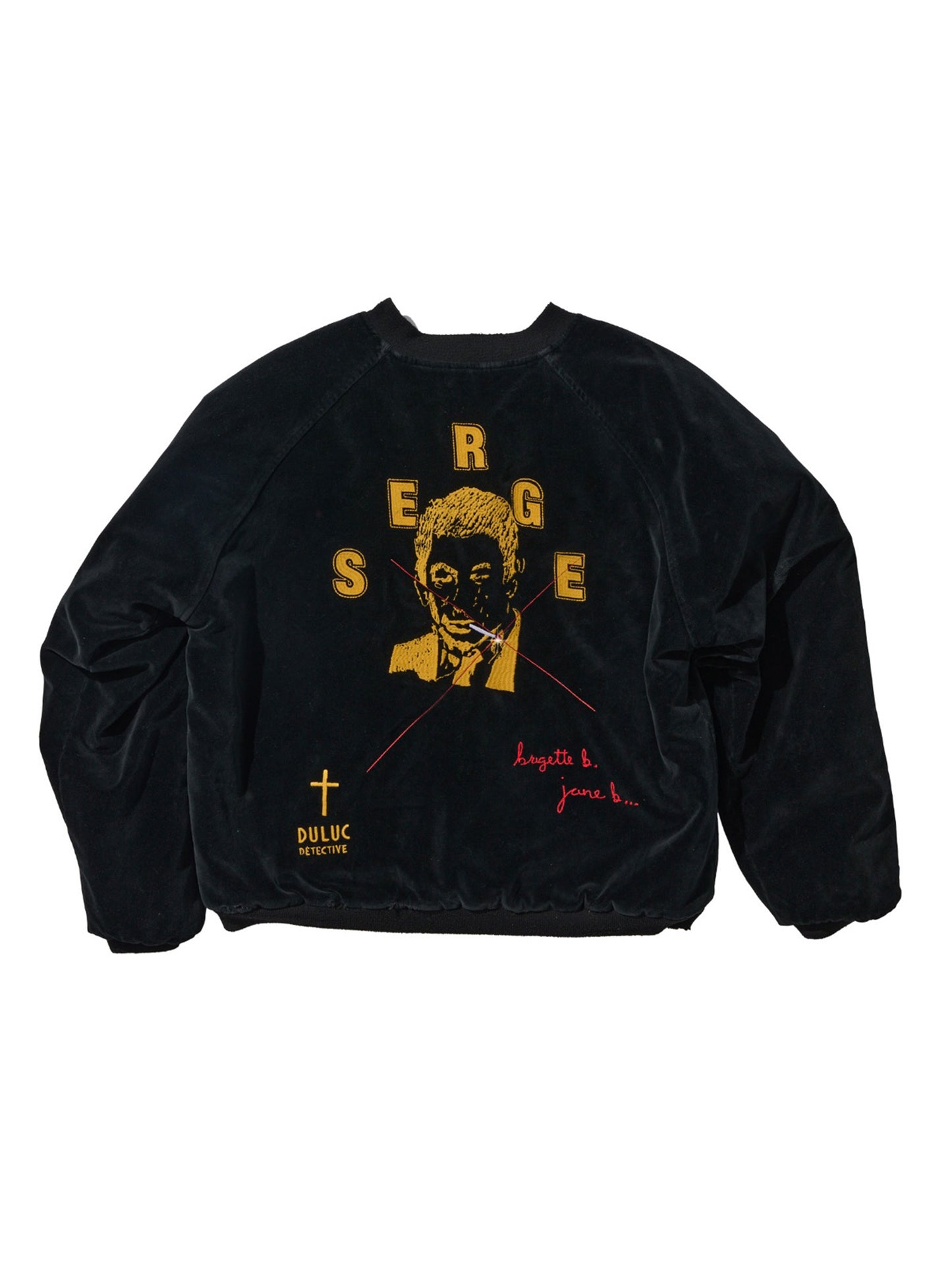 【PALY HOLLYWOOD - パリーハリウッド】Serge Souvenir Jacket / BLACK (ジャケット/ブラック)