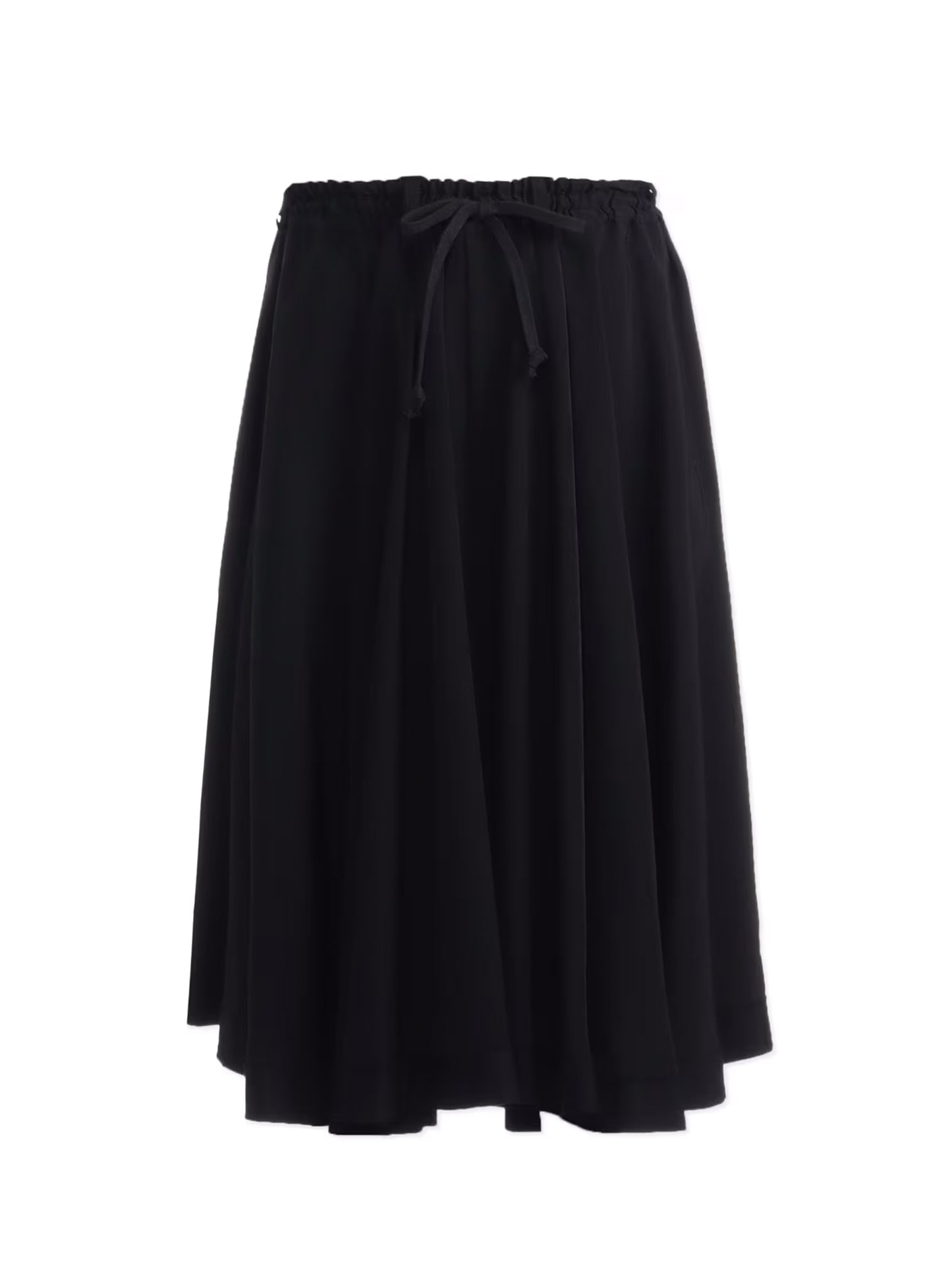 【Ground Y - グラウンドワイ】CREPE DE CHINE CIRCLE PANTS(パンツ/ブラック)