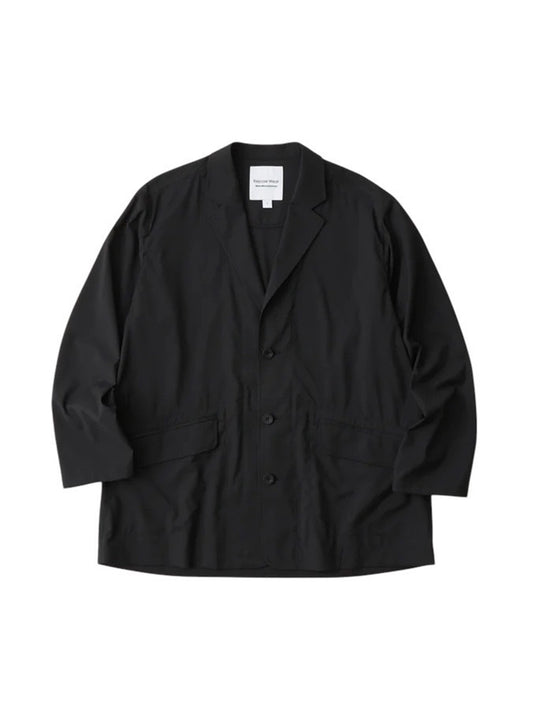 【White Mountaineering - ホワイトマウンテニアリング】3B LAPELED JACKET / BLACK (ジャケット/ブラック)