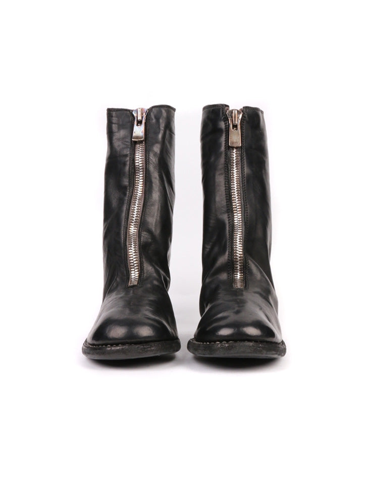 【GUIDI - グイディ】3006FZ / BABY CALF FULL GRAIN(ブーツ/ブラック)