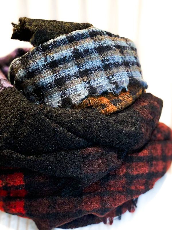 【Faliero Sarti - ファリエロ サルティ】Gimone S Scarf(ストール/マルチ)