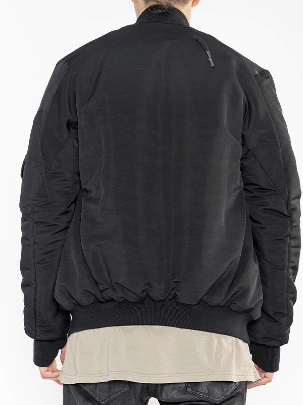 【11 BY BORIS BIDJAN SABERI】J3 MA-1 JACKET(アウター/ブラック)