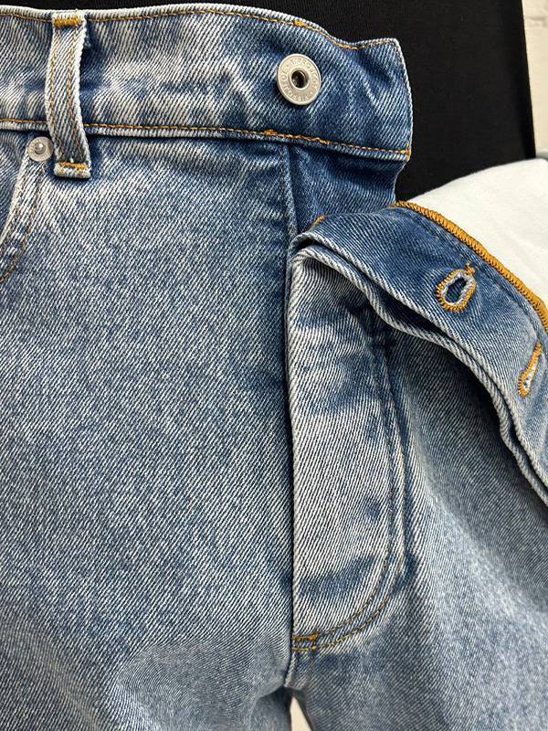【Y/PROJECT - ワイプロジェクト】ASYMMETRIC WAIST JEANS / BLUE(デニムパンツ/ブルー)
