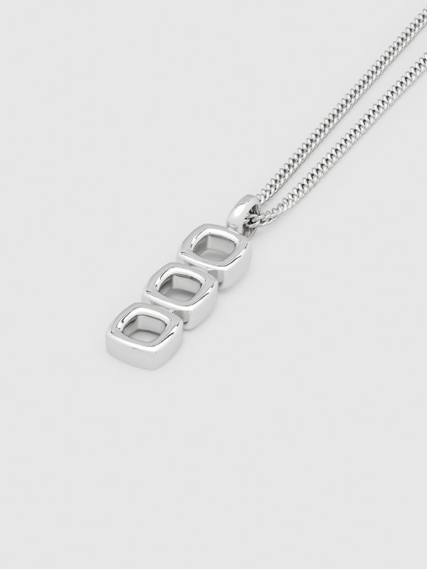 【TOM WOOD - トムウッド】Mini Cushion Pendant Open (ペンダント/SILVER)