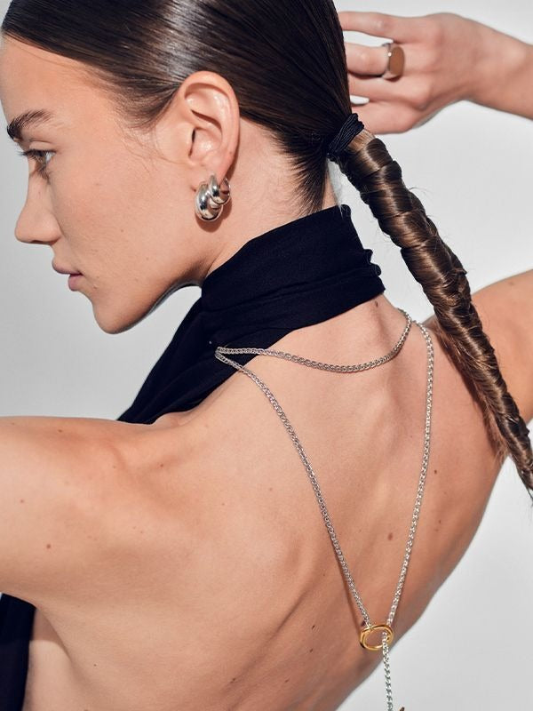 【TOM WOOD - トムウッド】Ice Hoop Small (ピアス/SILVER)