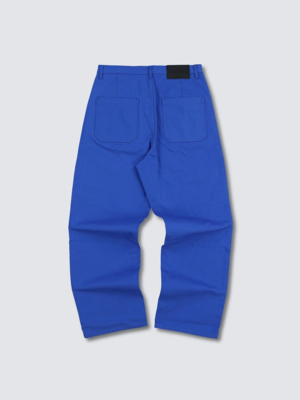 【PLEASURES - プレジャーズ】FORMULA BAGGY WORK PANTS / BLUE (パンツ/ブルー)