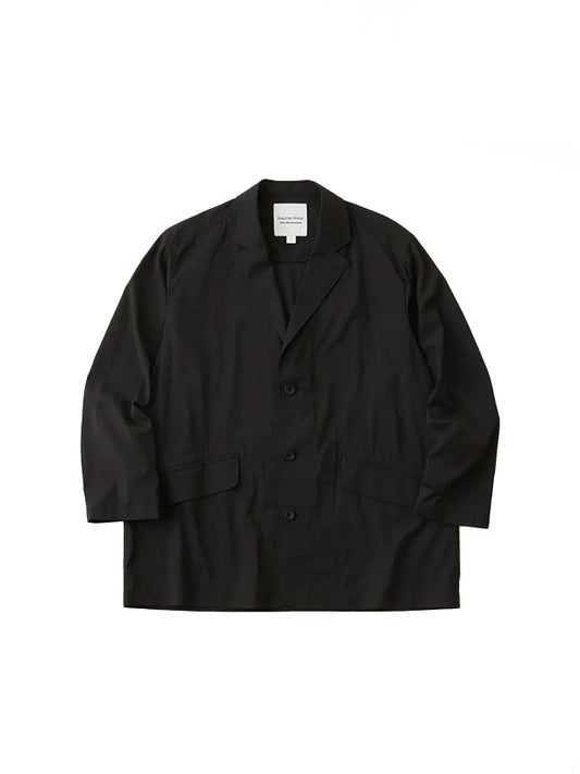 【White Mountaineering - ホワイトマウンテニアリング】3B LAPELED JACKET / BLACK(ジャケット/ブラック)