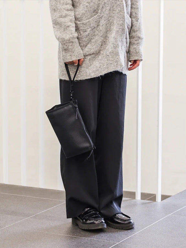 【RAMIDUS - ラミダス】POUCH (L) / BLACK (バッグ/ブラック)