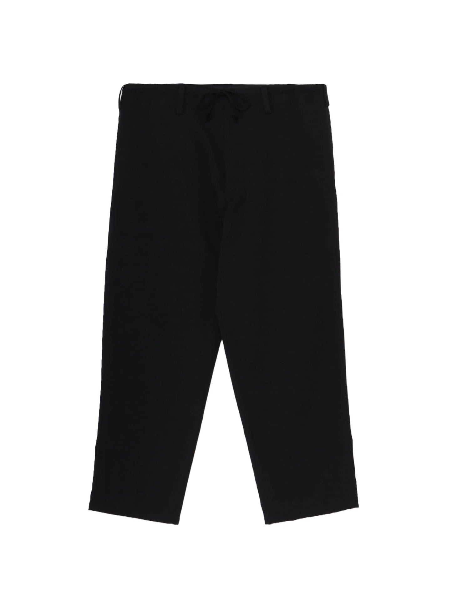 【Yohji Yamamoto POUR HOMME - ヨウジヤマモト プールオム】REGULATION GABARDINE STANDARD STRING PANTS(パンツ/ ブラック)