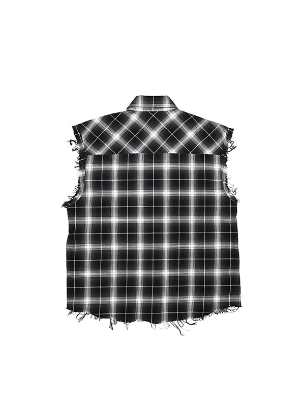 40%OFF【RAFU - ラフ】Vest / BLACK(ベスト/ブラック)