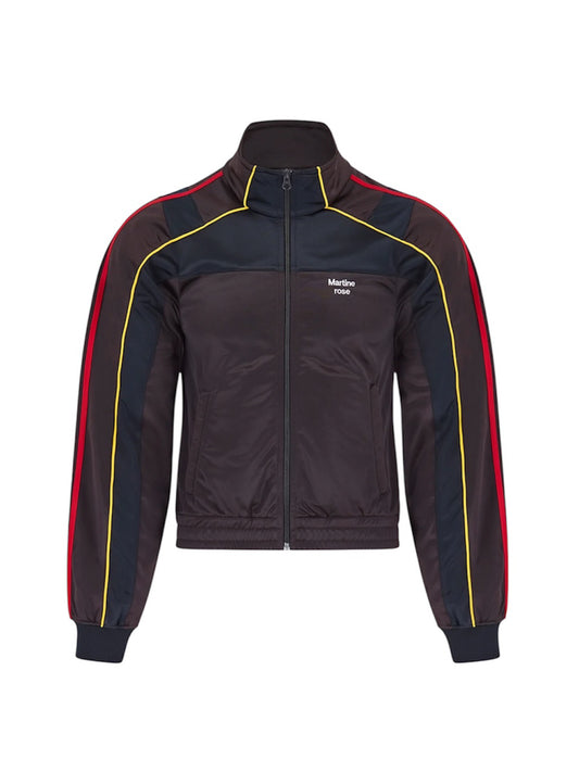 【Martine Rose  - マーティンローズ】SHRUNKEN TRACK JACKET / BROWN (トラックジャケット/ブラウン)