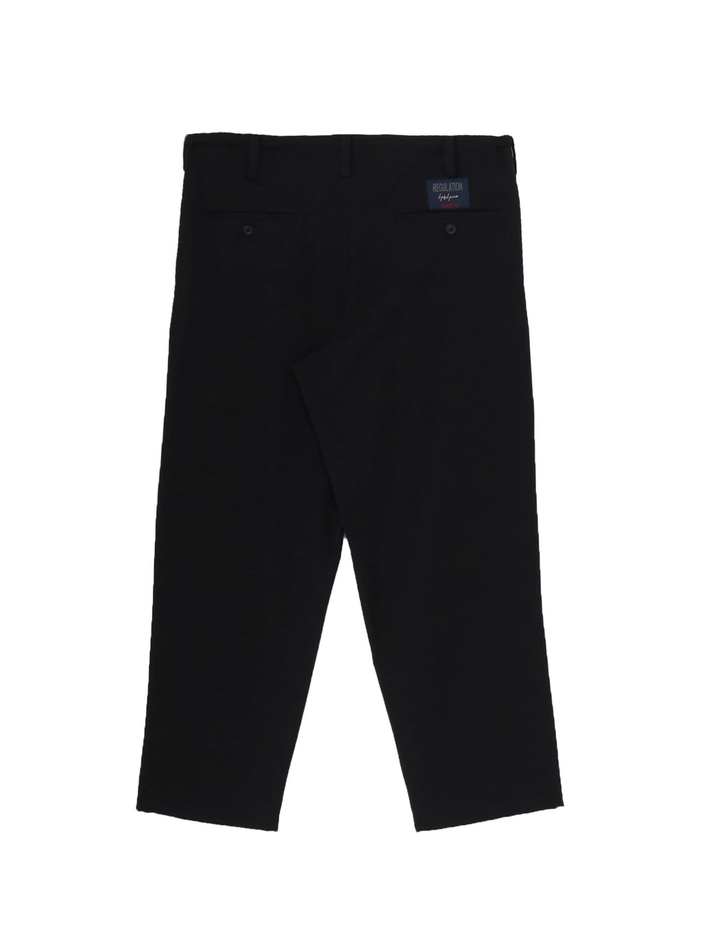 【Yohji Yamamoto POUR HOMME - ヨウジヤマモト プールオム】REGULATION GABARDINE STANDARD STRING PANTS(パンツ/ ブラック)