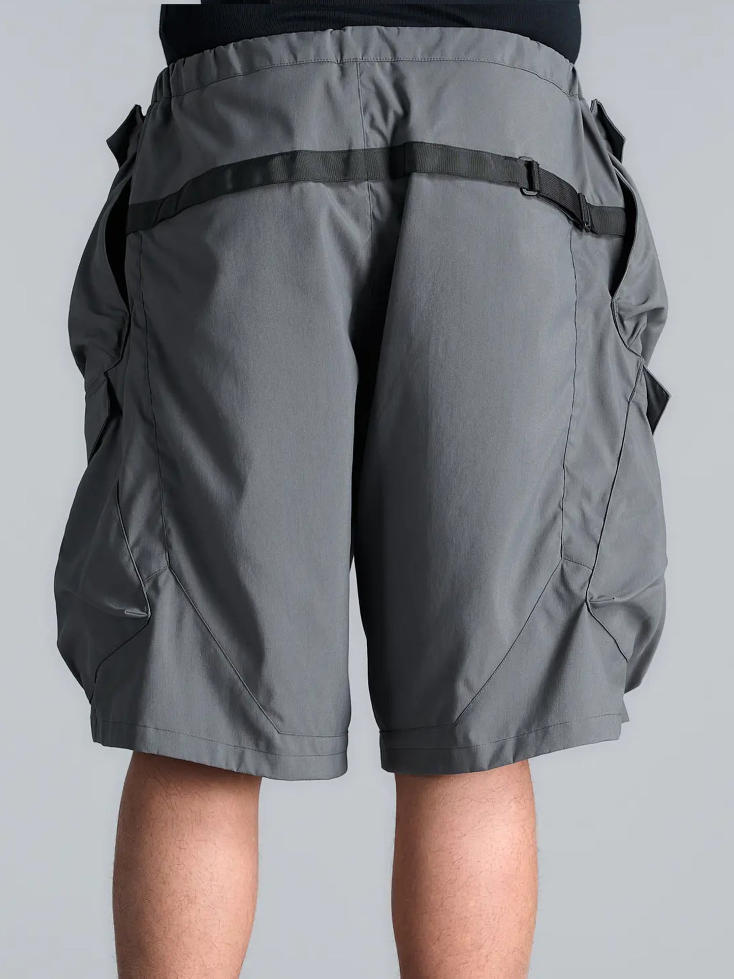 【ACRONYM - アクロニウム】SP56A-M / Nylon Stretch Double Cargo Short Pant Gen. 1 / Grey(ショーツ/グレー)