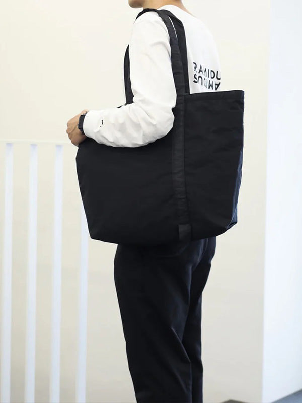 【RAMIDUS - ラミダス】RAMIDUS TOTE BAG (L) / BLACK (バッグ/ブラック)