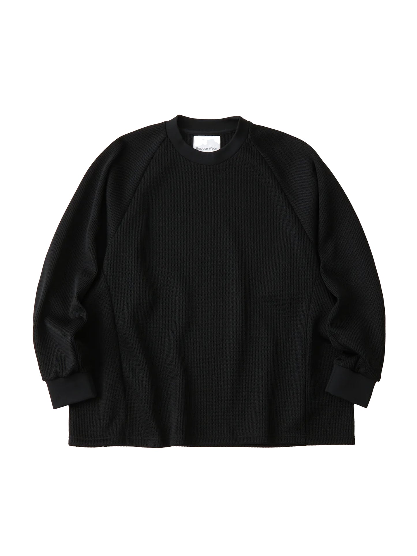 【White Mountaineering - ホワイトマウンテニアリング】RAGLAN OVER SIZED PULLOVER / BLACK(ラグランプルオーバー/ブラック) (コピー)