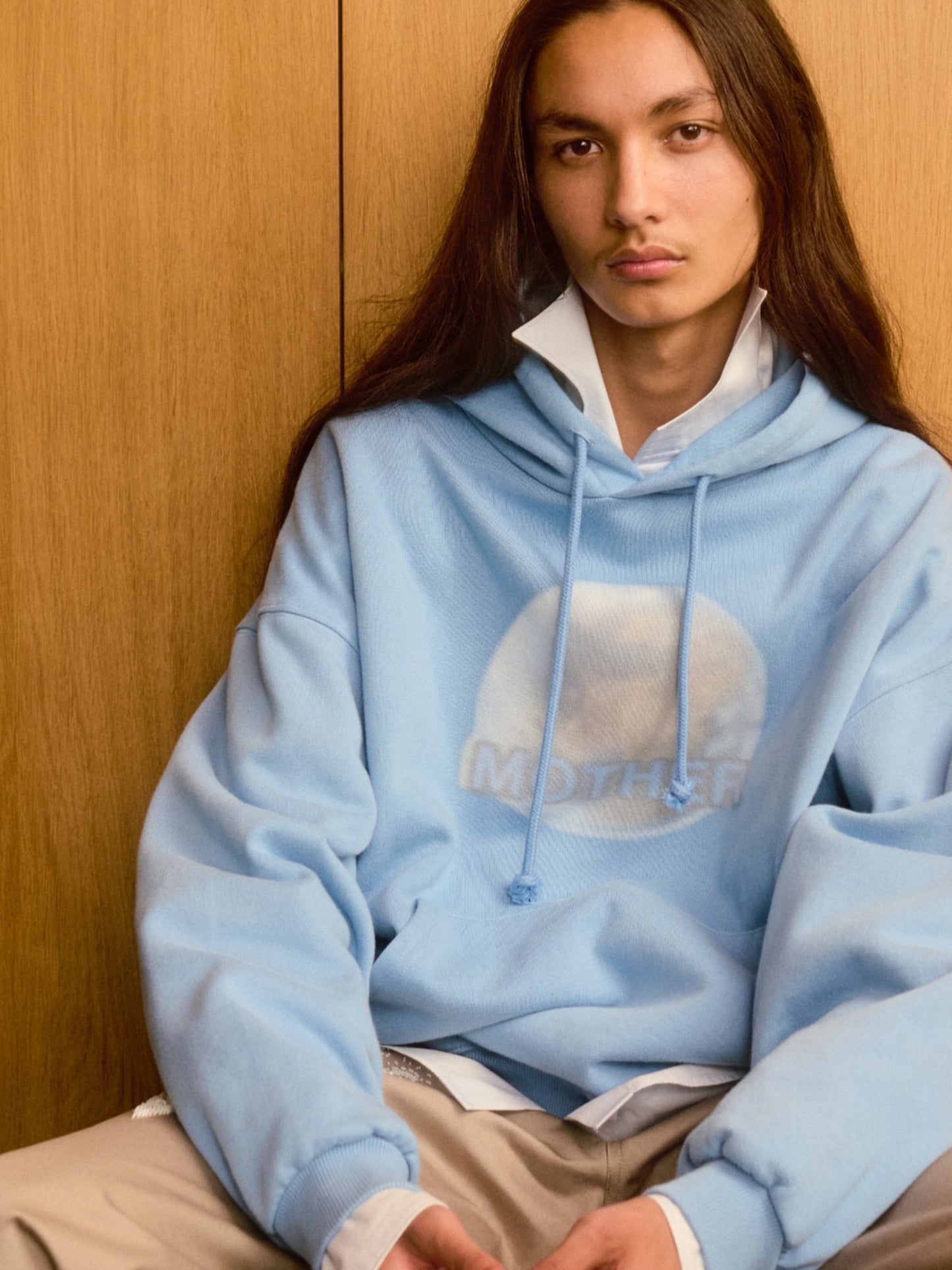 【BLUE MARBLE - ブルーマーブル 】Mother Earth Hoodie / SKY BLUE(フーディー/スカイブルー)