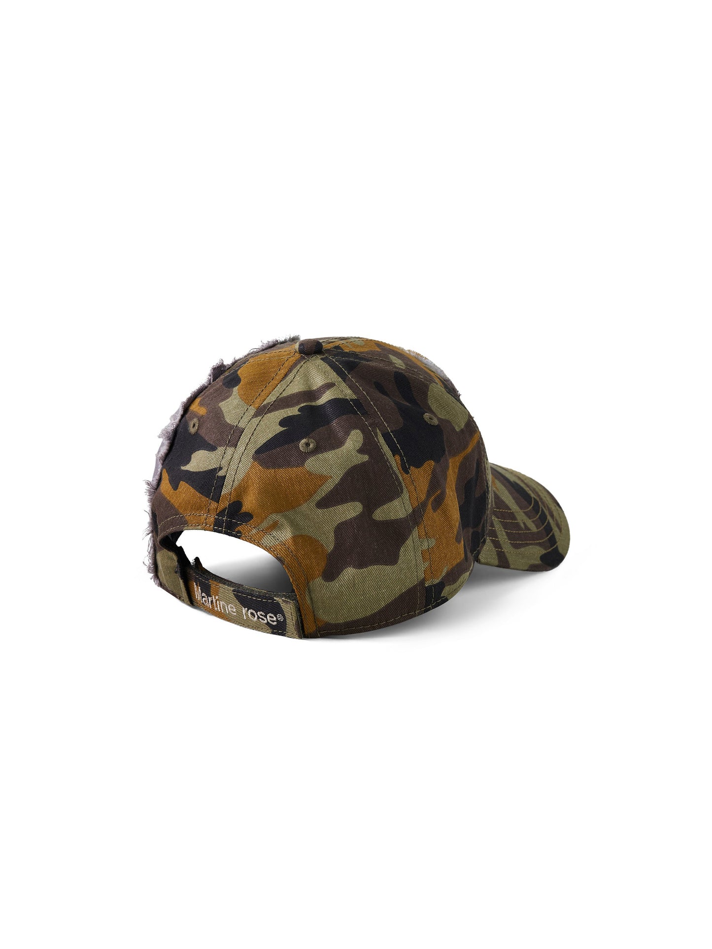 【Martine Rose - マーティンローズ】COLLAGE CAP / GREEN CAMO (キャップ/グリーンカモ)