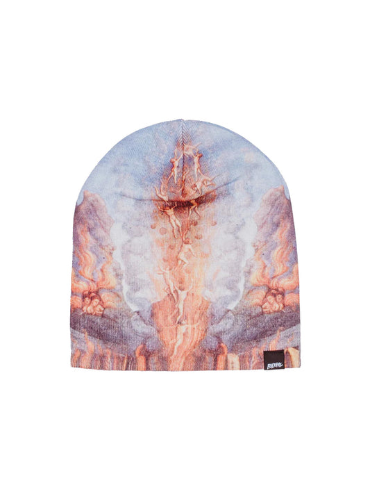 【Fucking Awesome- ファッキングオーサム】Inferno Skully /  Multi(ニット帽/マルチ)